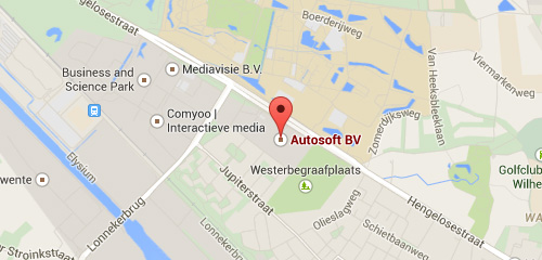 Autobedrijf TEST - Route